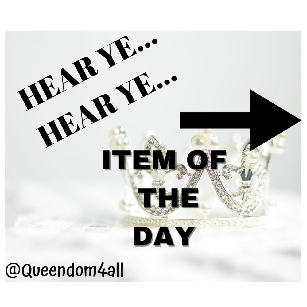 TODAY ONLY Item of the day is...
